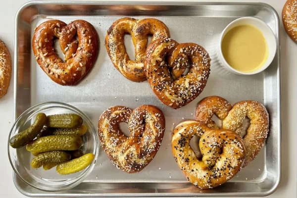 heart pretzels